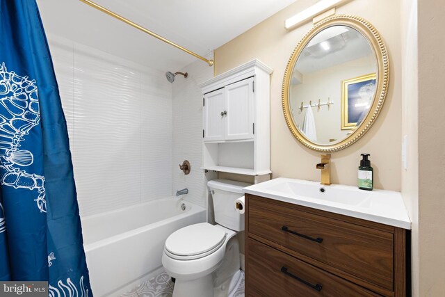 111 W 18th St Unit 2, Ship Bottom, NJ 08008 - full bath with toilet, shower / bath combo, and vanity