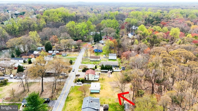 8183 Forest Glen Dr, Pasadena, MD 21122 - birds eye view of property with a view of trees