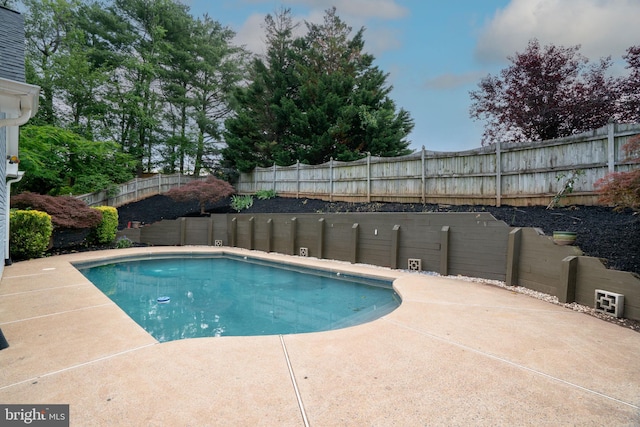 4501 Peppermill Ct, Dumfries, VA 22025 - view of pool featuring a fenced backyard and a patio