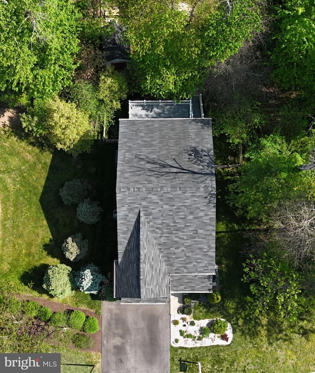 view of subject property