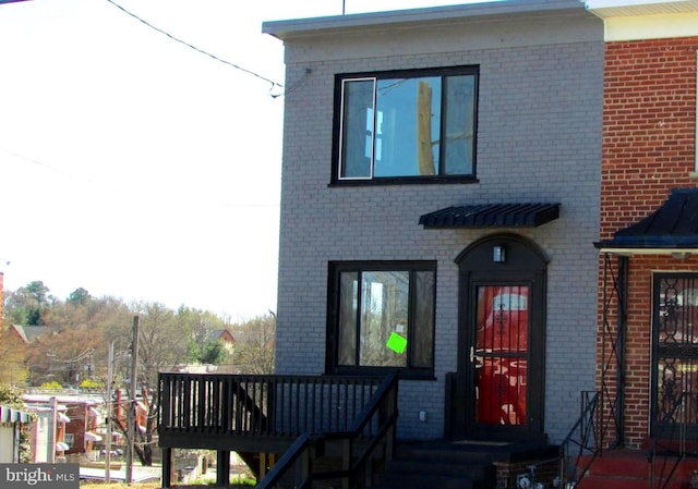 1261 Gallatin St NE, Washington, DC 20017 - view of front of property with brick siding