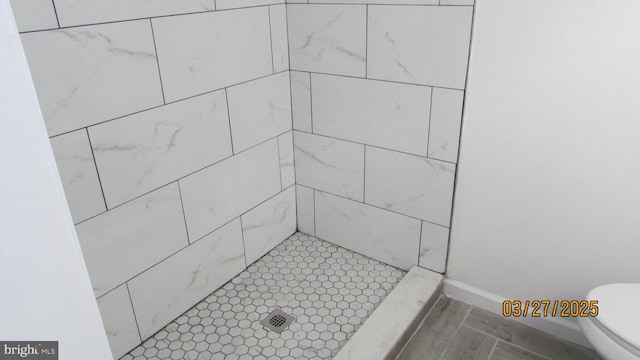 1261 Gallatin St NE, Washington, DC 20017 - full bath with toilet and a stall shower