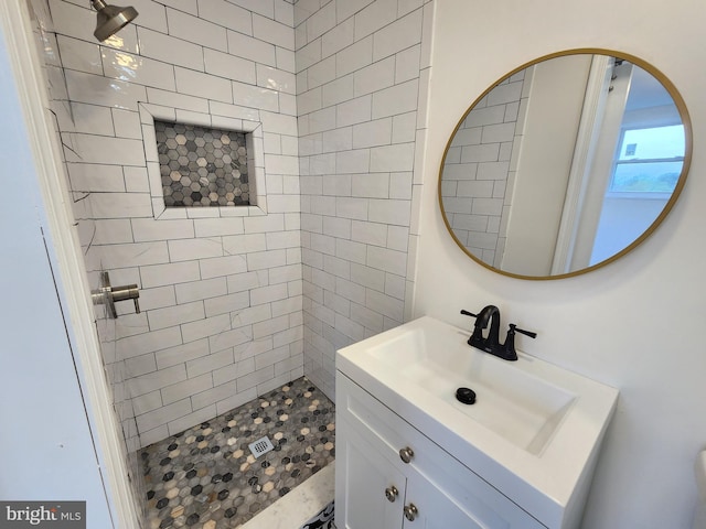 1261 Gallatin St NE, Washington, DC 20017 - bathroom with a shower stall and vanity