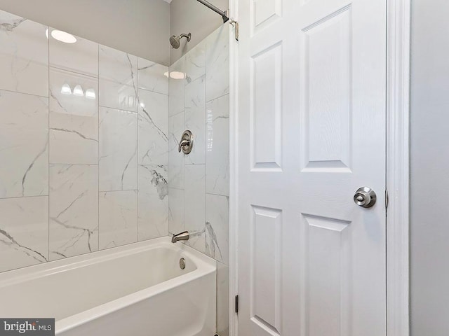 bathroom featuring  shower combination