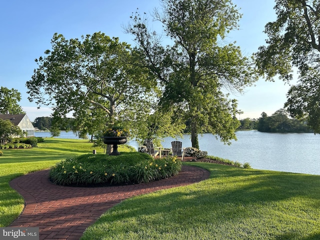 5464 Cherry Hill Ln, Salisbury, MD 21801 - view of grassy yard with a water view