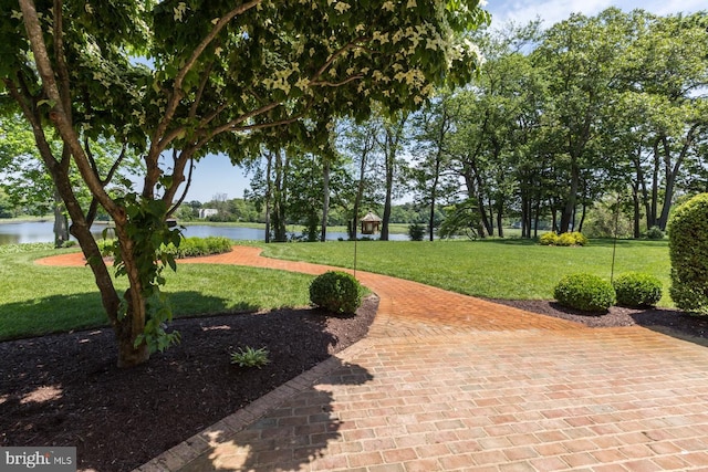 5464 Cherry Hill Ln, Salisbury, MD 21801 - view of home's community featuring a lawn and a water view