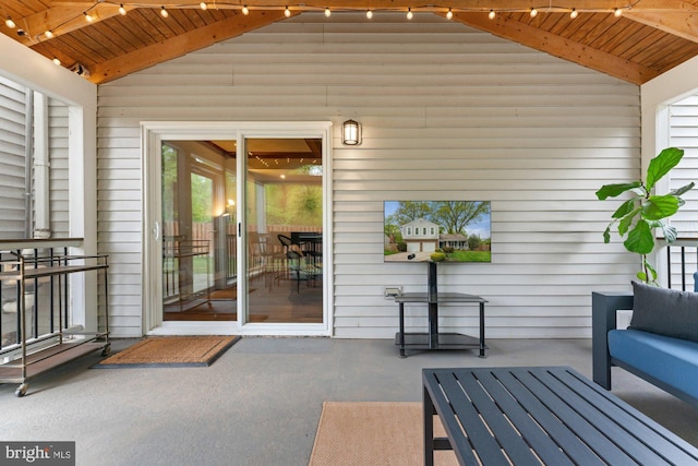 view of patio