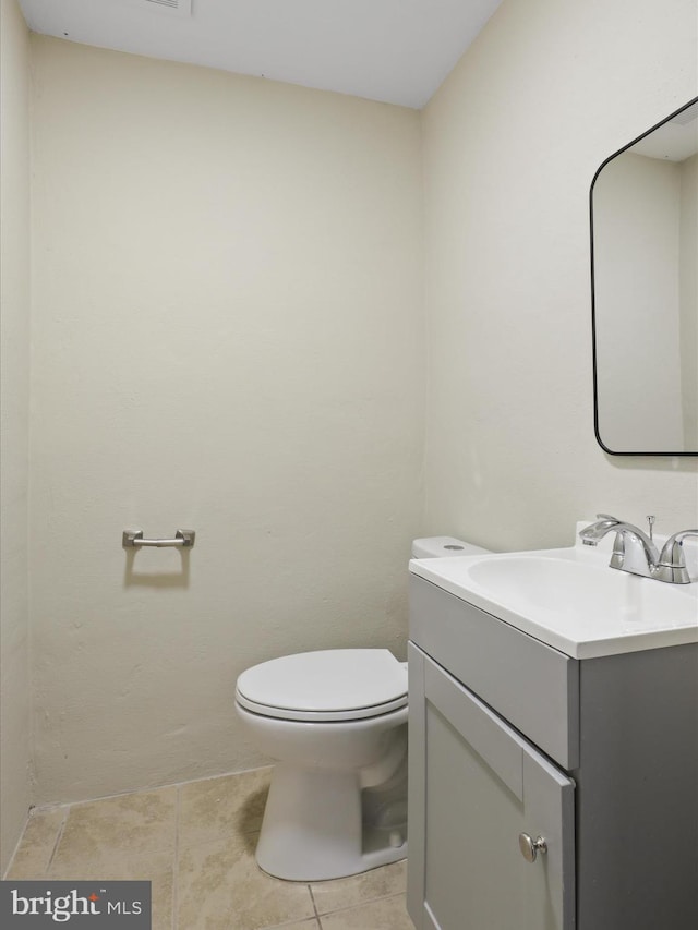 18820 Kerill Rd, Triangle, VA 22172 - half bath with vanity and tile patterned floors