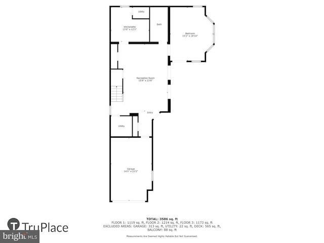 61 E Lake Dr, Annapolis, MD 21403 - floor plan