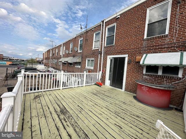 view of deck
