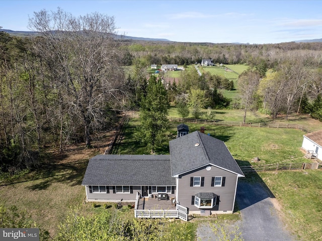2796 Green Spring Rd, Winchester, VA 22603 - bird's eye view with a wooded view