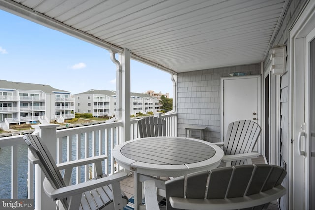 12301 Jamaica Ave Unit E21605, Ocean City, MD 21842 - balcony featuring a water view