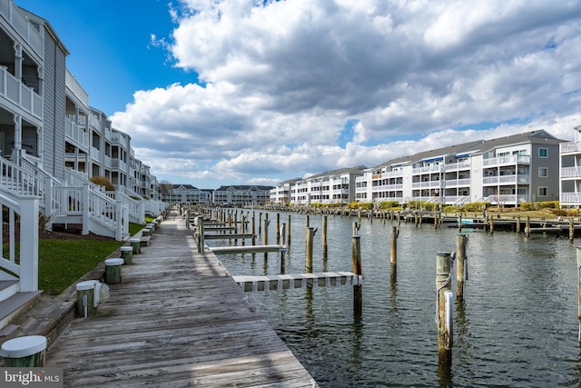 12301 Jamaica Ave Unit E21605, Ocean City, MD 21842 - dock area with a water view