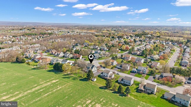 878 Buttermilk Ct, Harrisburg, PA 17111 - bird's eye view with a residential view