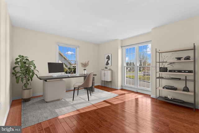 878 Buttermilk Ct, Harrisburg, PA 17111 - office space with wood-type flooring and baseboards