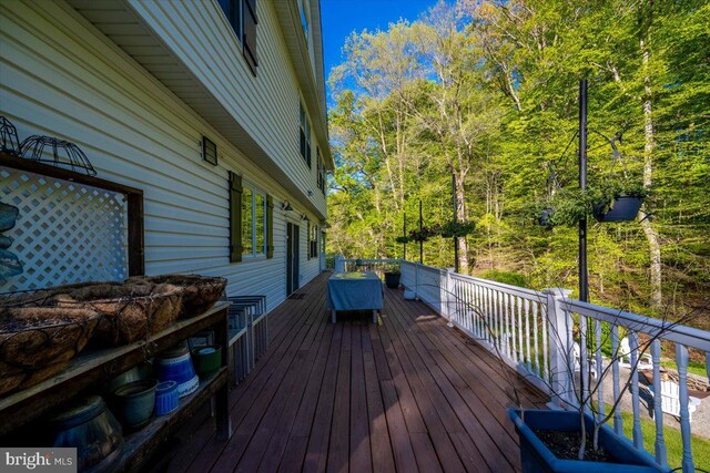972 Smithbridge Rd, Glen Mills, PA 19342 - view of wooden terrace