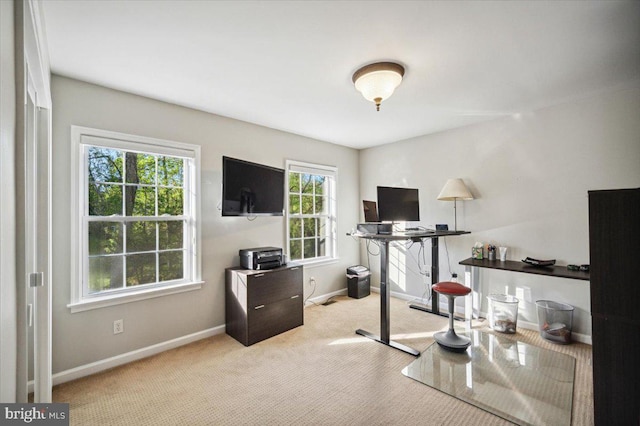 972 Smithbridge Rd, Glen Mills, PA 19342 - workout area with carpet flooring and baseboards
