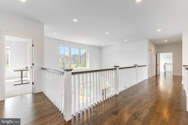330 Trout Rd, State College, PA 16801 - corridor featuring recessed lighting and wood finished floors