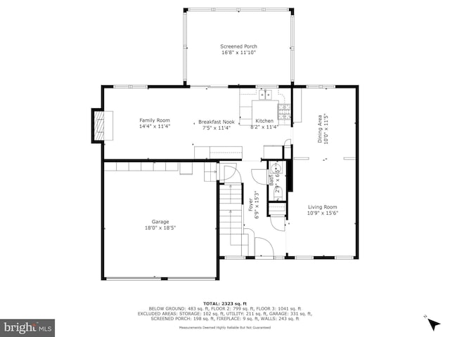 8219 Selwin Ct, Baltimore, MD 21237 - floor plan / room layout