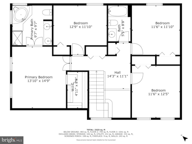 8219 Selwin Ct, Baltimore, MD 21237 - property floor plan
