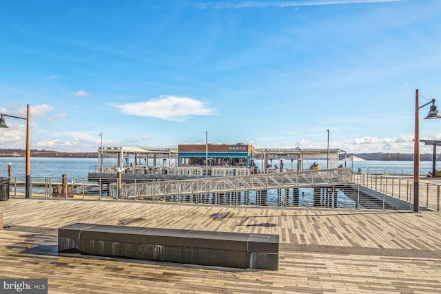 808 Cameron St, Alexandria, VA 22314 - dock area with a water view