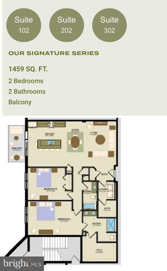 117 On The Blvd Unit 302, Lebanon, PA 17042 - view of layout