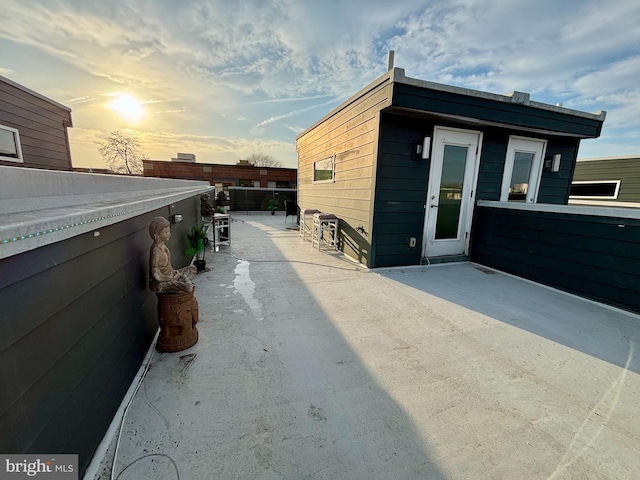 1219 N 5th St Unit 2, Philadelphia, PA 19122 - property exterior at dusk featuring a patio