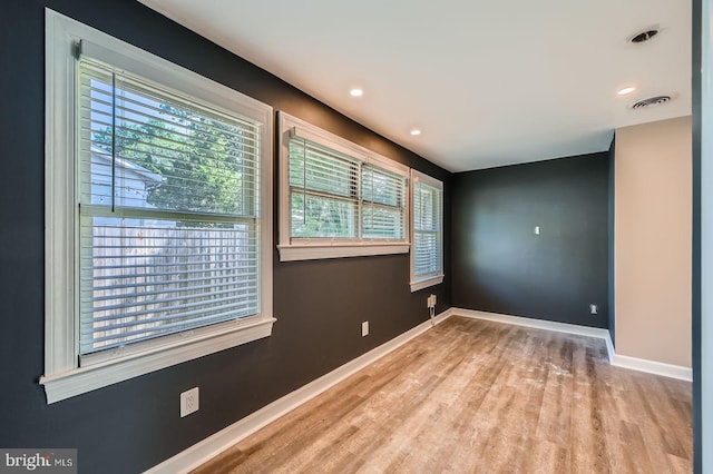 302 Haskell Dr, Arnold, MD 21012 - unfurnished room with wood finished floors, baseboards, and recessed lighting
