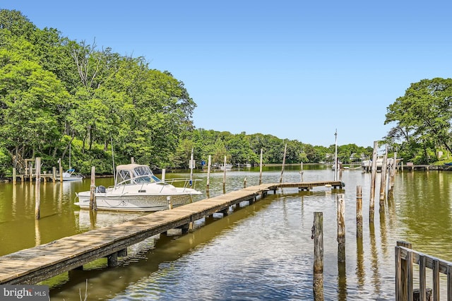 302 Haskell Dr, Arnold, MD 21012 - dock with a water view