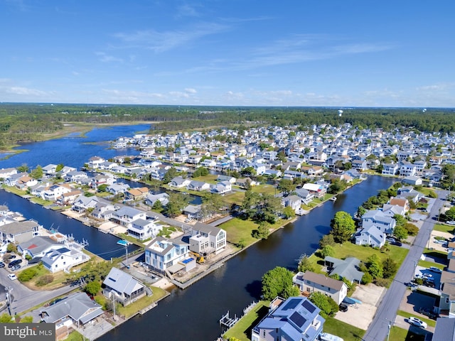318 York Rd, South Bethany, DE 19930 - aerial view of property's location with a nearby body of water and nearby suburban area