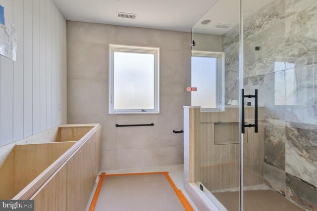318 York Rd, South Bethany, DE 19930 - full bathroom featuring a stall shower