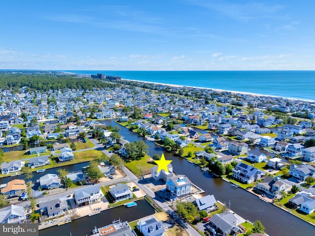 318 York Rd, South Bethany, DE 19930 - aerial perspective of suburban area with a nearby body of water