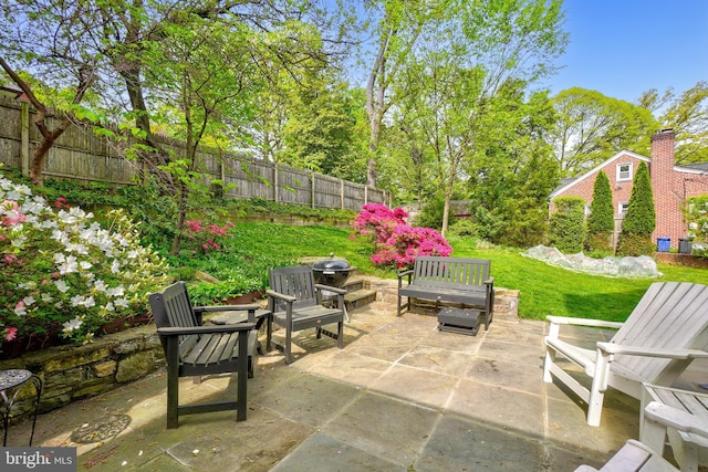 7812 Takoma Ave, Takoma Park, MD 20912 - view of patio with outdoor lounge area