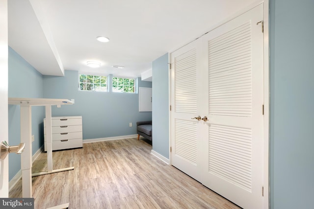 7812 Takoma Ave, Takoma Park, MD 20912 - bedroom with wood finished floors, baseboards, and a closet