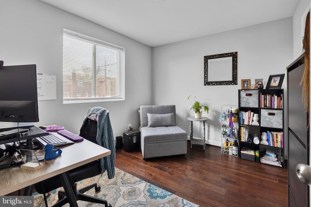 1823 Swansea Rd, Baltimore, MD 21239 - office featuring wood finished floors