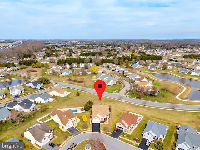 10 Cavendish Ct, Rehoboth Beach, DE 19971 - aerial view of property and surrounding area featuring a nearby body of water and nearby suburban area