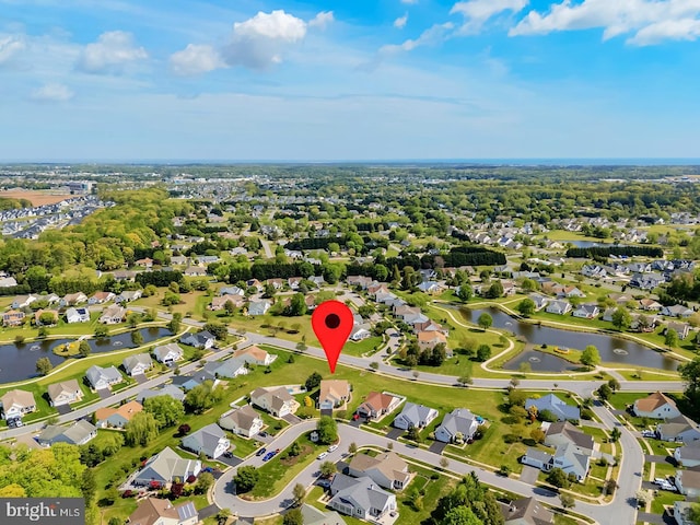 10 Cavendish Ct, Rehoboth Beach, DE 19971 - aerial view of property and surrounding area featuring a nearby body of water and nearby suburban area