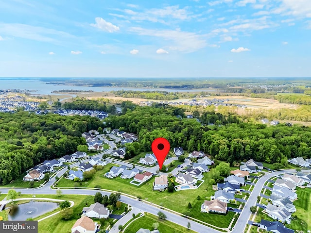 10 Cavendish Ct, Rehoboth Beach, DE 19971 - aerial overview of property's location featuring a large body of water and nearby suburban area