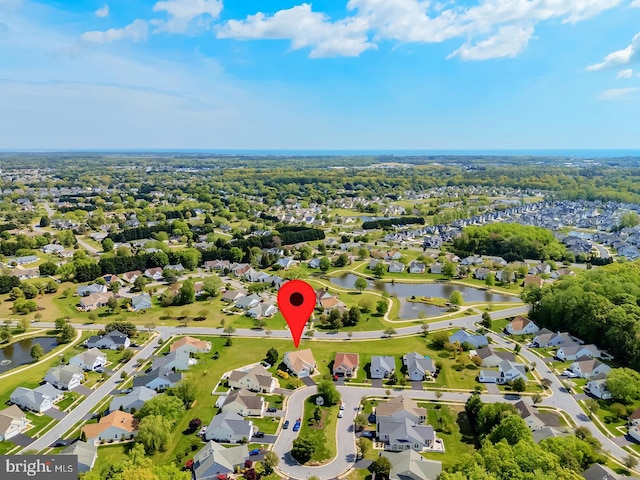 10 Cavendish Ct, Rehoboth Beach, DE 19971 - aerial view of residential area with a nearby body of water