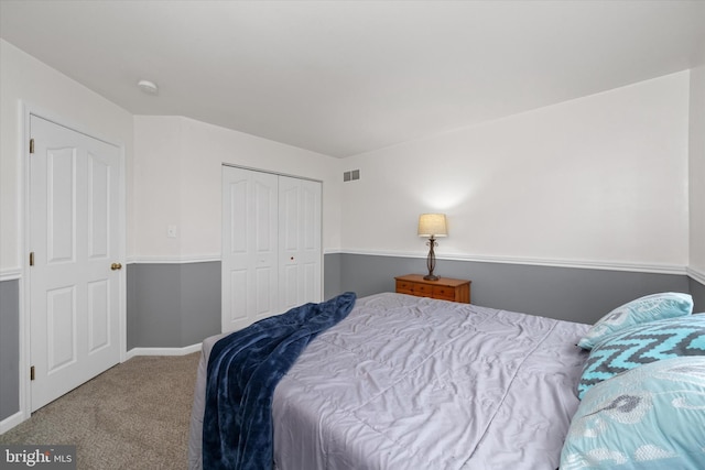 25 Mica St, Townsend, DE 19734 - carpeted bedroom with visible vents, a closet, and baseboards
