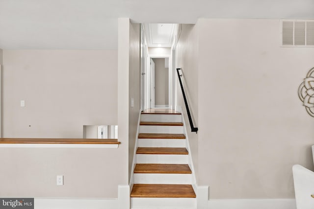 8620 Conover Pl, Alexandria, VA 22308 - stairs featuring attic access