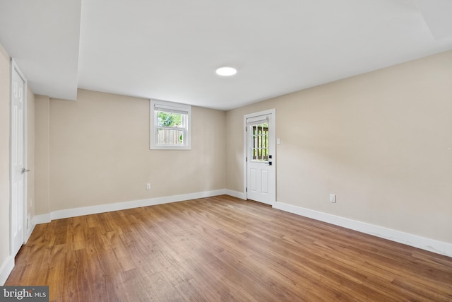 8620 Conover Pl, Alexandria, VA 22308 - unfurnished room featuring light wood-style floors and baseboards