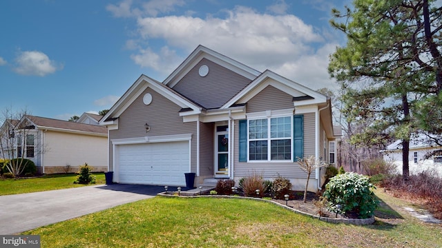 166 Blackburn St, Absecon, NJ 08205 - ranch-style home featuring an attached garage, driveway, and a front lawn
