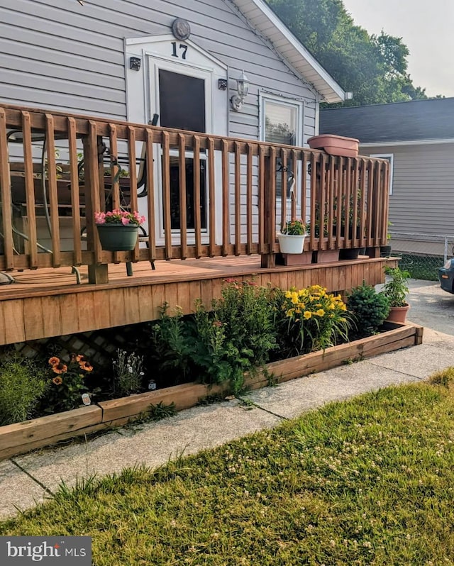 view of deck