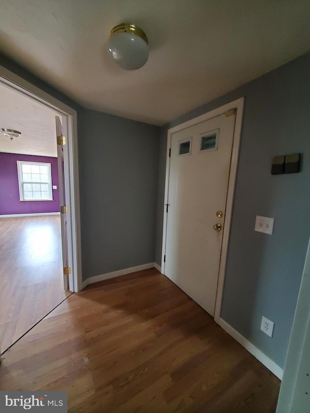 6335 Oxford Rd, Gardners, PA 17324 - hallway featuring baseboards and wood finished floors