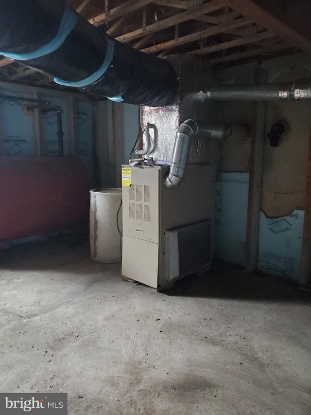 6335 Oxford Rd, Gardners, PA 17324 - unfinished basement with heating fuel and heating unit