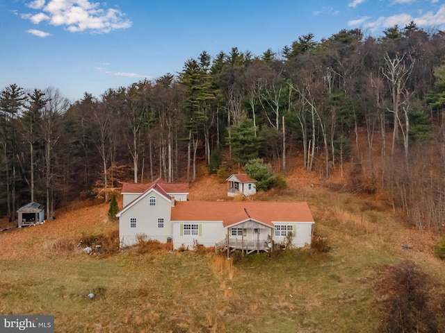 6335 Oxford Rd, Gardners, PA 17324 - drone / aerial view featuring a forest view