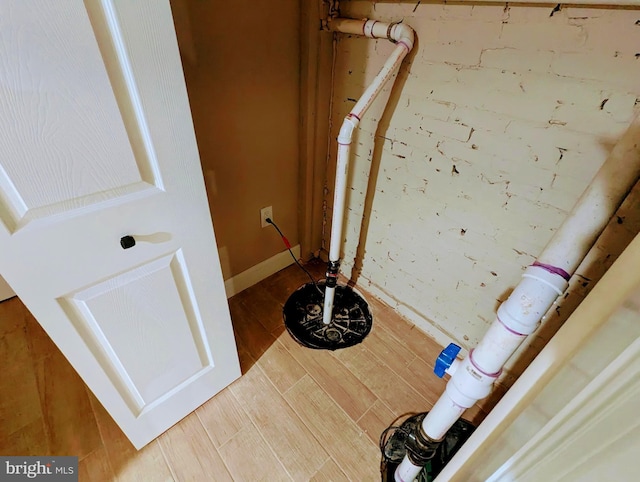 1102 S Carey St, Baltimore, MD 21223 - detailed view of wood finished floors