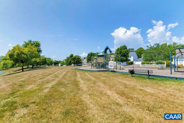 3329 Turnberry Cir, Charlottesville, VA 22911 - view of yard featuring playground community