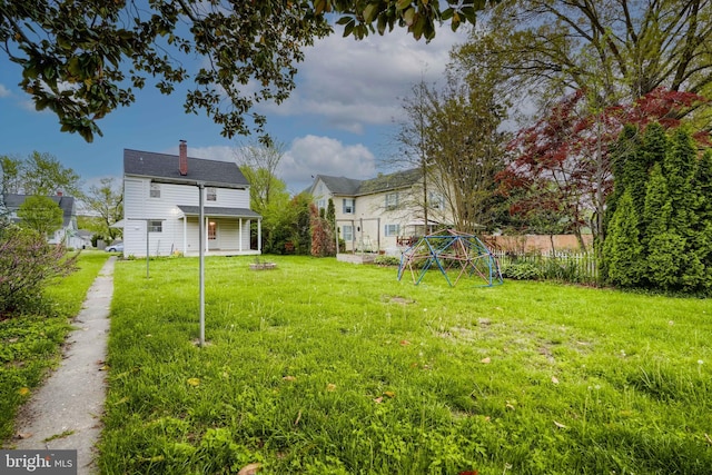view of yard